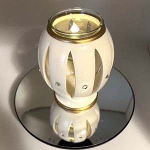 Swarovski Crystal Opulent Tall Votive Holder by PartyLite Elegant Romantic NIB